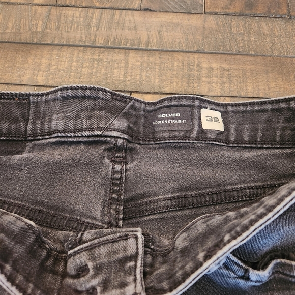 Volcom modern straight dark wash jeans Size 32 - Picture 3 of 7